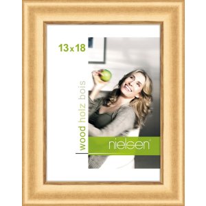 Houten lijst Derby 13x18 cm goud