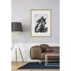 Houten lijst Derby 50x70 cm rozenhout