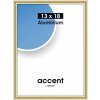 Accent aluminium lijst 13x18 cm goud