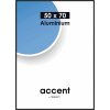 Accent aluminium lijst 50x70 cm zwart mat