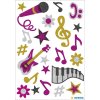 herma magic music, glittery