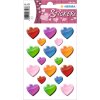 herma decor stickers kleurrijke harten