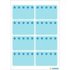 herma diepvries etiketten blauw