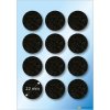 herma viltglijders zwart ø 22 mm
