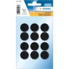 herma klittenband stippen zwart ø 19 mm