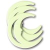 herma glow sticker maan