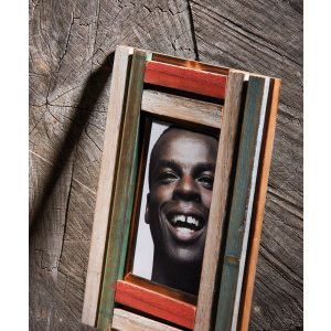 Iroko houten fotolijst 10x10 cm
