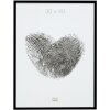 Kunststof lijst s011 13x18 cm zwart