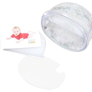 S66FA1 Glitterbal sneeuwwit