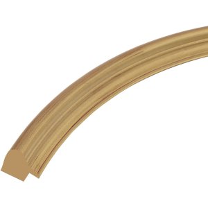 Kunststof lijst s100 ovaal 10x15 cm goud
