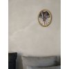 Kunststof lijst s100 ovaal 10x15 cm goud