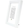 Houten lijst s40r 13x13 cm wit