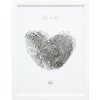 Houten lijst s40r 18x24 cm wit