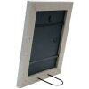 Houten lijst s49b grijs-beige gelakt 13x13 cm