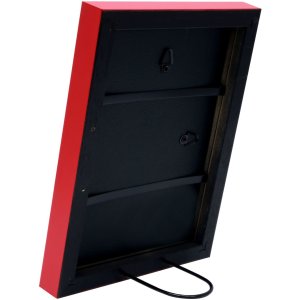 Houten lijst s40r 18x24 cm rood