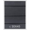 Houten lijst s40r 40x60 cm groen
