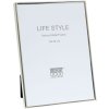 Metalen lijst s58ms zilver 15x15 cm smalle strook