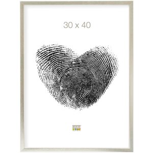 Houten lijst s41j Deknudt 24x30 cm zilver