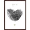 Houten lijst s41j Deknudt 18x24 cm donkerbruin