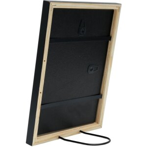 Houten lijst s41j Deknudt 24x30 cm zwart