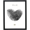 Kunststof lijst s41vh2 zwart 20x25 cm
