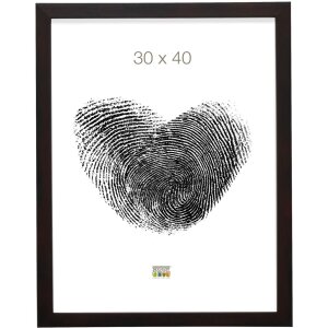 Kunststof lijst s41vh4 mahonie 20x20 cm