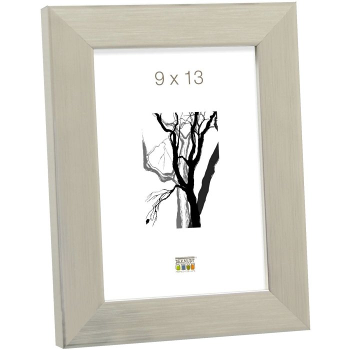 Kunststof lijst s41vd4 zilver glans 10x15 cm