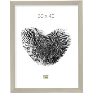 Kunststof lijst s41vd4 zilver glans 10x15 cm