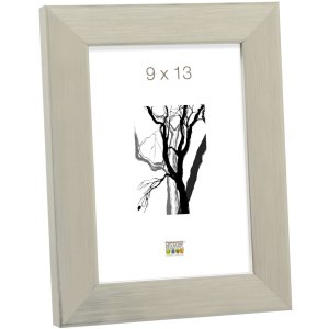 Kunststof lijst s41vd4 zilver glans 20x30 cm