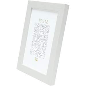 Kunststof lijst s41vf1 wit structuur 40x60 cm