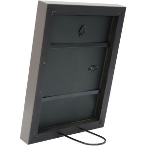 Houten lijst s40r 13x13 cm donkergrijs