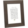 Deknudt Kunststof lijst s42p brons 40x50 cm vezelstructuur
