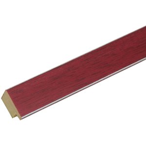 Kunststof lijst s41vk4 rood 9x13 cm