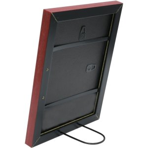 Kunststof lijst s41vk4 rood 9x13 cm