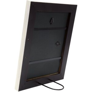 Houten lijst s42l wit gelakt 13x18 cm