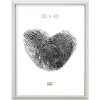 Kunststof lijst s42jd 30x30 cm wit