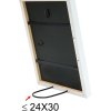 Fotolijst grijs-wit hout 15,0 x20,0 cm s43al