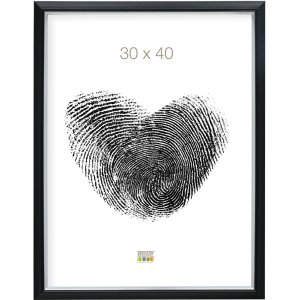 Kunststof lijst s42jd 30x40 cm zwart
