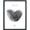 Kunststof lijst s42jd 30x40 cm zwart