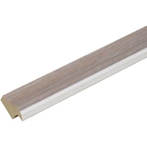 Kunststof lijst s42jd 20x20 cm beige