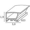 Aluminium lijst s023 Tibbi 10x15 cm zwart