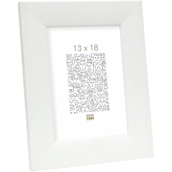 Houten lijst s53g wit 50x60 cm