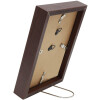 Houten lijst s40a donkerbruin 24x30 cm - 18x24 cm