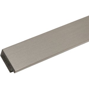 Deknudt Kunststof lijst s42p zilver 13x18 cm