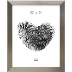 Deknudt Kunststof lijst s42p zilver 13x18 cm