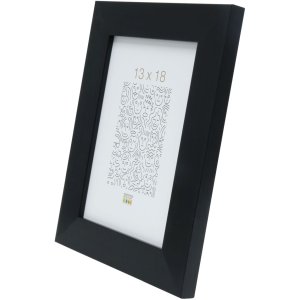 Deknudt Kunststof lijst s42p zwart 28x35 cm