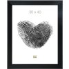 Deknudt Kunststof lijst s42p zwart 28x35 cm