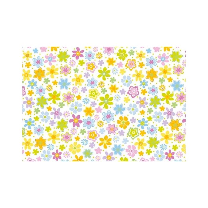 Papier 50x70cm bloementapijt