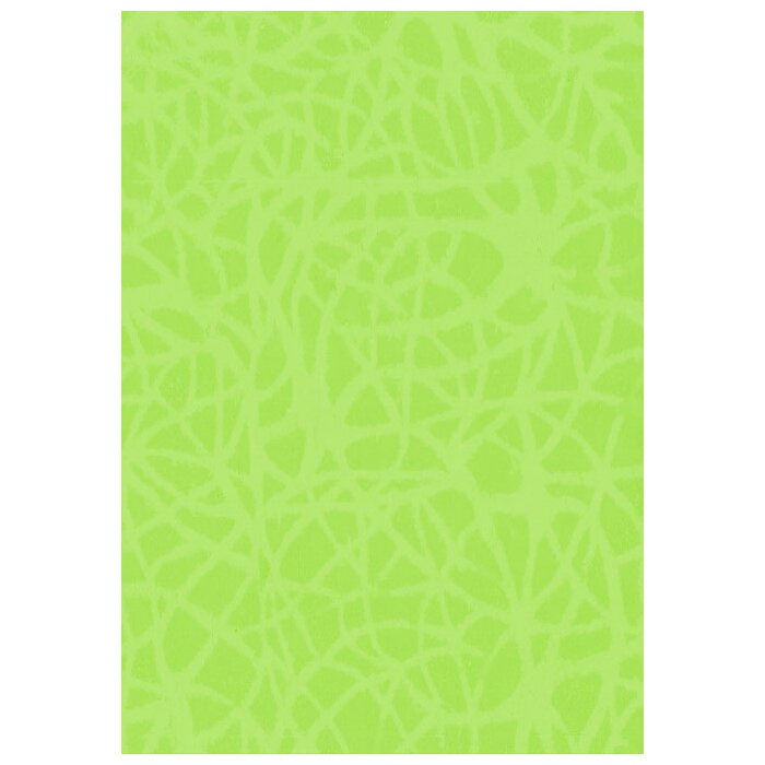 Papier 70x100 cm Handgeschepte Lussen groen