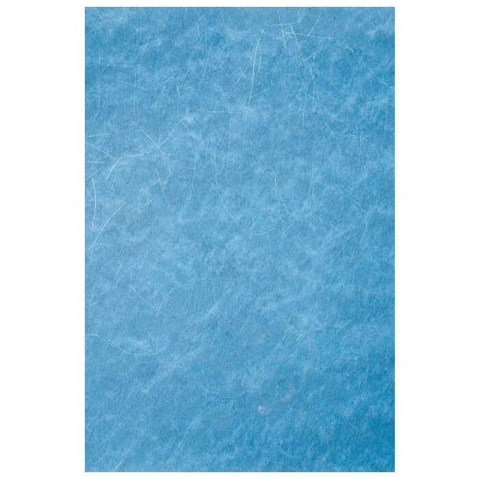 Papier 70x100 cm Vlies Zilverdraad Blauw